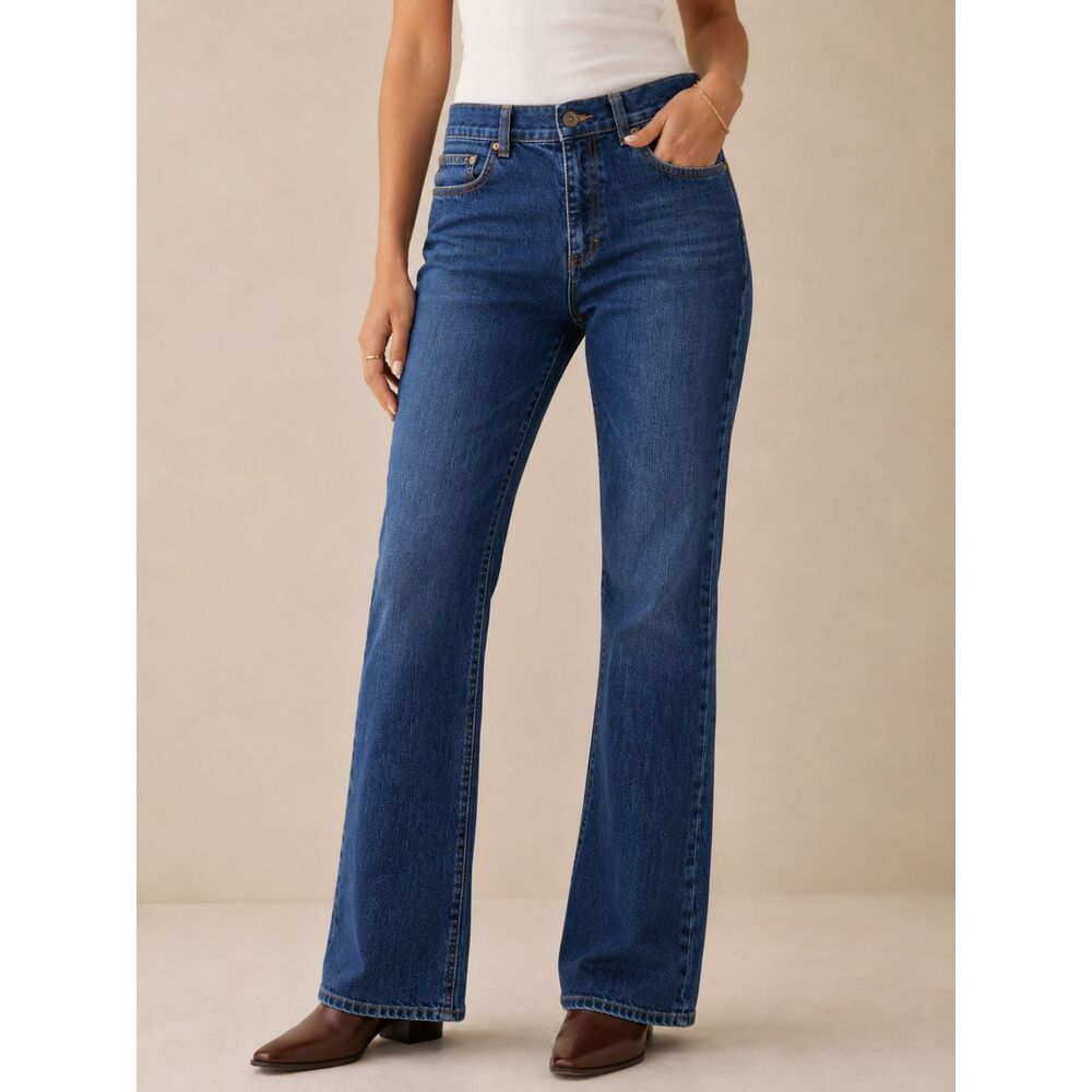 Vintage Lauren Jeans Co Ralph Lauren Bootcut Jeans Women's Size 8 USA 90s Denim